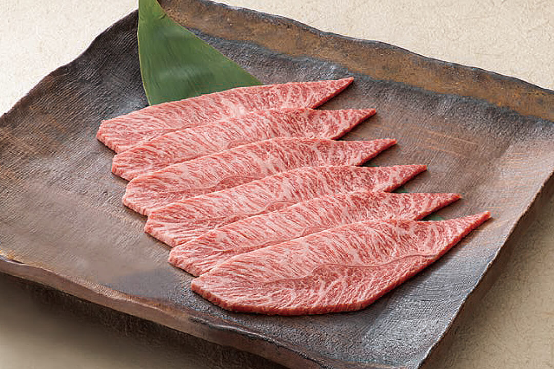 和牛ミスジ ネギポン酢で