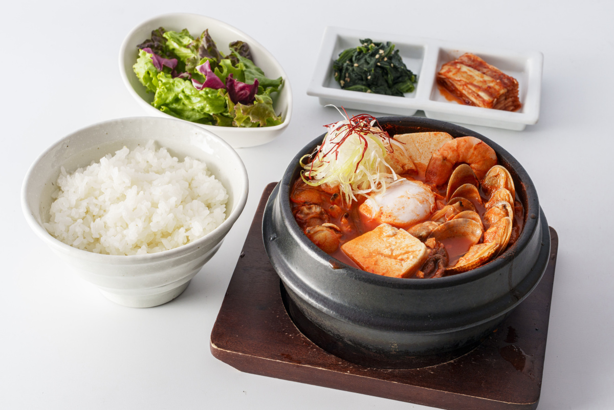 海鮮スンドゥブランチ